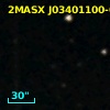 2MASX J03401100-0554573