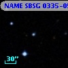 NAME SBSG 0335-052 HI CLOUD