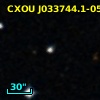 CXOU J033744.1-050239