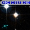 CCDM J03379-0740D