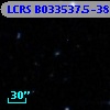LCRS B033537.5-382521