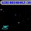 LCRS B034049.7-385428