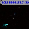 LCRS B034158.7-390358