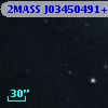2MASS J03450491+3207330