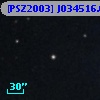 [PSZ2003] J034516.0+320827