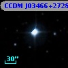 CCDM J03466+2728B