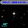 2MASS J00044316+4745090