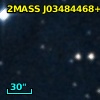 2MASS J03484468+2437237