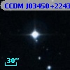 CCDM J03450+2243AB