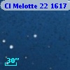 Cl Melotte   22  1617