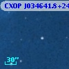 CXOP J034641.8+240351