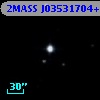 2MASS J03531704+1333135