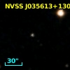 NVSS J035613+130535