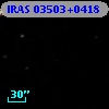 IRAS 03503+0418