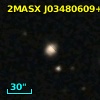 2MASX J03480609+0012318