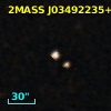 2MASS J03492235+0015271