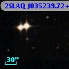 2SLAQ J035239.72+003100.6