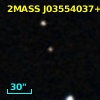 2MASS J03554037+0011428