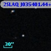 2SLAQ J035401.44+001600.8