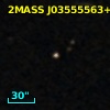 2MASS J03555563+0000332