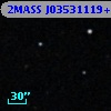 2MASS J03531119+0000337