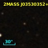 2MASS J03530352+0001384