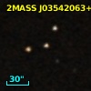 2MASS J03542063+0003226