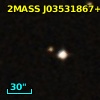 2MASS J03531867+0004285