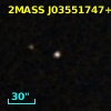 2MASS J03551747+0005231