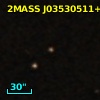 2MASS J03530511+0005463