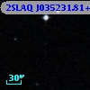 2SLAQ J035231.81+000753.8