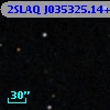 2SLAQ J035325.14+000935.9