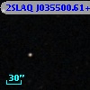 2SLAQ J035500.61+001124.4