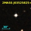 2MASS J03525825+0011327