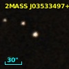 2MASS J03533497+0012351