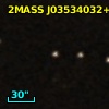 2MASS J03534032+0013005