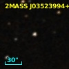 2MASS J03523994+0013160