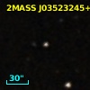 2MASS J03523245+0013169