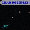 2SLAQ J035254.62+001429.9