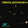 2MASS J03544363+0015135