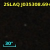 2SLAQ J035308.69+001444.2