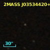 2MASS J03534420+0018074