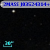 2MASS J03524314+0018185