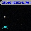 2SLAQ J035241.70+001916.1