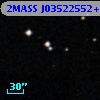 2MASS J03522552+0020337