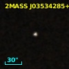 2MASS J03534285+0024000