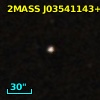 2MASS J03541143+0024459
