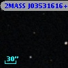 2MASS J03531616+0027493