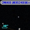 2MASS J03524316+0029005