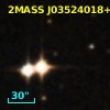 2MASS J03524018+0031353